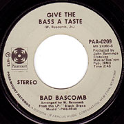 [7'] BAD BASCOMB / Give The Bass A Taste / Bo Diddley